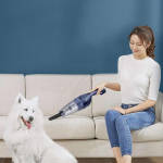 2 In 1 Handheld Vacuum Cleaner - White