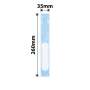 NB619 - Niimbot - K2 / K3 - 35x260mm - 100 Adult Blue Wristbands