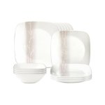 18 Piece Wander Dinner Set White
