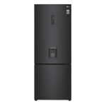 LG 500L Wide Bottom Freezer With Doorcooling™ In Black Finish