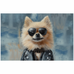Bolster Cushion Pomeranian