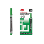 10 Pcs Refillable Green Whiteboard Marker 2.0MM Round Fiber Tip