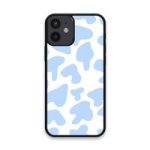 Custom Printed Tpu Cases - Apple Iphone 12 MINI & 39 Blue Cow Print& 39 By