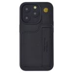 Pu Leather Phone Case With Hand Strap & Card Holder -compatible With Iphone