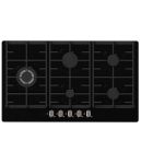 Falco Black Glass Gas Hob 90CM FAL-BGH-90