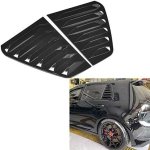 Window Louvers Car Side Vent Window Scoop Louver Trim Cover Car Modification Fit For Vw Golf GTI R MK7 MK7.5 2013-2020 Car Acces