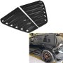 Window Louvers Car Side Vent Window Scoop Louver Trim Cover Car Modification Fit For Vw Golf GTI R MK7/MK7.5 2013-2020 Car Accessories Side Window