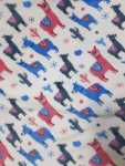 Printed Fluffy Fleece Jacquard