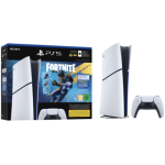 Sony Playstation 5 Slim Digital Edition Fortnite Bundle 825GB SSD 1X Dualsense Wireless Controller White New