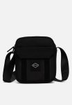 Matt Nylon + Neoprene Cross Body Bag - Black