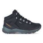 Men's Erie Mid Leather Water Proof Hiking Boot - Black - UK7