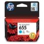 HP 655 Original Ink Advantage Cartridge Cyan