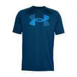 Under Armour Ua Men's Big Logo Tech Short Sleeve Assorted - M Blue