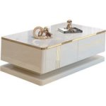 Kova Coffee Table Gloss Beige/gold