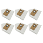 For Airrobo T20 Robotic Vacuum Cleaner Dust Bag 6 Pcs Compatible With None