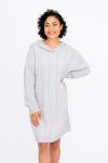 Reagan Knitted Hoodie Party Sweater MINI Dress For All Seasons