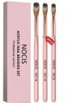 3PIECE Acrylic Nail Brush Set With Kolinsky Bristles