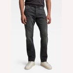 Raw Mosa Straight Jeans Worn In