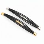 Men's Leather Cuff Bracelet Set Of 2 Braided Bracelet Mens Magnetic