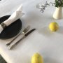 Carmel Essentials Tablecloth - Porcelain White - 6 - 8 Seater 140 X 240CM