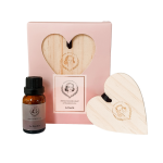 ANKER - Le Vanille Wooden Heart Aroma Tag With Essential Oil