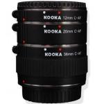 Kooka Af Extension Tube Set For Canon 12MM 20MM 36MM