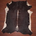 A Grade Cow Hide 2118 Brown white XL - Extra Large Brown white Panelled