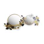 2 Mirror Wall Decoration Multicoloured