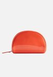 Dome-shaped Make-up Bag - Coral Red