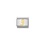 Composable Classic Link Number 3 In 18K Gold