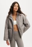 Cotton On Warm Up Relaxed Lightweight Jacket - Allspice