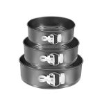Springform Round Pan Set 18 20 22CM 1X3PC