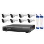 Ld Smarthome 1080P Complete 8 Camera System And Vito Emergency Lights