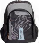 Macaroni Black And Grey Scolaro Student Backpack