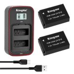 Canon LP-E12 Twin Battery & Lcd Charger Kit 2X Batteries + Charger
