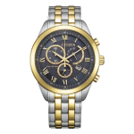 Classic Chronograph Eco-drive Watch Grey Dial
