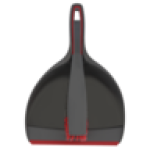 Set Dustpan & Brush Red & Grey