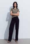 Ribbed T-Shirt - Dark Greige
