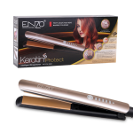 Enzo EN-3860 2-IN-1 Professional Hair Straightener And Curler With Temperature Control Rapid Heating Straightener Curling Iron A