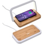 Yoru Bamboo Wireless Charger & Night Light