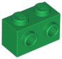 Parts Brick Modified 1 X 2 With Studs On Side 11211