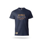 Mens T-Shirt Embroidered Rsa Navy - 3XL