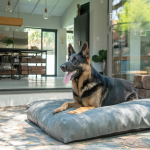 Gunner Dog Cushion - Large - 120CM L X 15CM H X 90CM W Charcoal
