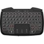 KBD-ZW-RK707 Rii 2-IN-1 Wireless MINI Keyboard With Gamepad Black