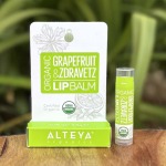 Organic Lip Balm Grapefruit & Zdravetz Alteya Organics