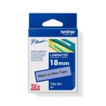 Brother TZE541 Black On Blue 18MM