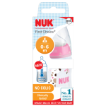 NUK Bottle Pink 0-6M 150ML