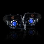 Nissan Navara D40 Bushdoof Bi-led Turbine Headlights Pair For