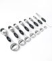 Gold Set Of Magnetic Measuring Spoons