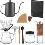 Pour Over Coffee Maker Set Hand Drip Coffee Kettle Grinder